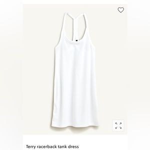 Terry Racerback Dress Coverup from J.Crew